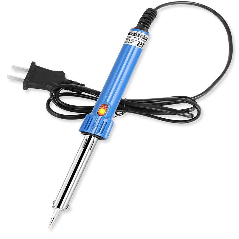 660 External Heating Type Electric Soldering Iron Pen High Power Soldering Iron 60/100W Electronic Circuit Welding Repair Tool