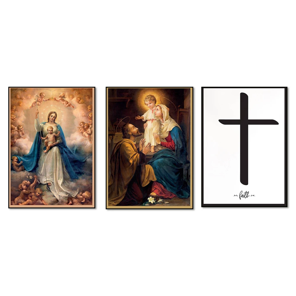 Virgin of Guadalupe, Virgin Mary Poster, Home Wall Decor, Our Lady of Guadalupe, Catholic Art, Christ Decor, Wall Art