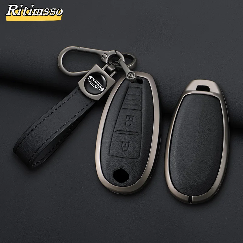 2 3 Buttons  Alloy  Car Remote Key Shell Cover Case For Suzuki Vitara Swift Ignis Kizashi SX4 Baleno Ertiga 2019 2018 2017 2016