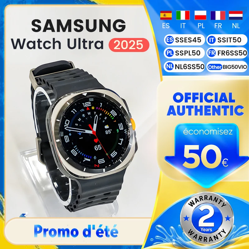 Montre connectée Samsung Galaxy Watch Ultra 2025