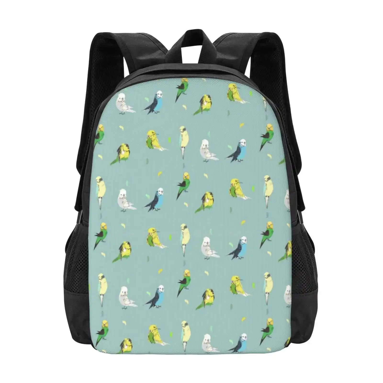 ¡Peep! Mochila escolar para estudiantes, bolsa de viaje para ordenador portátil, periquito, periquito, pájaro, pollo