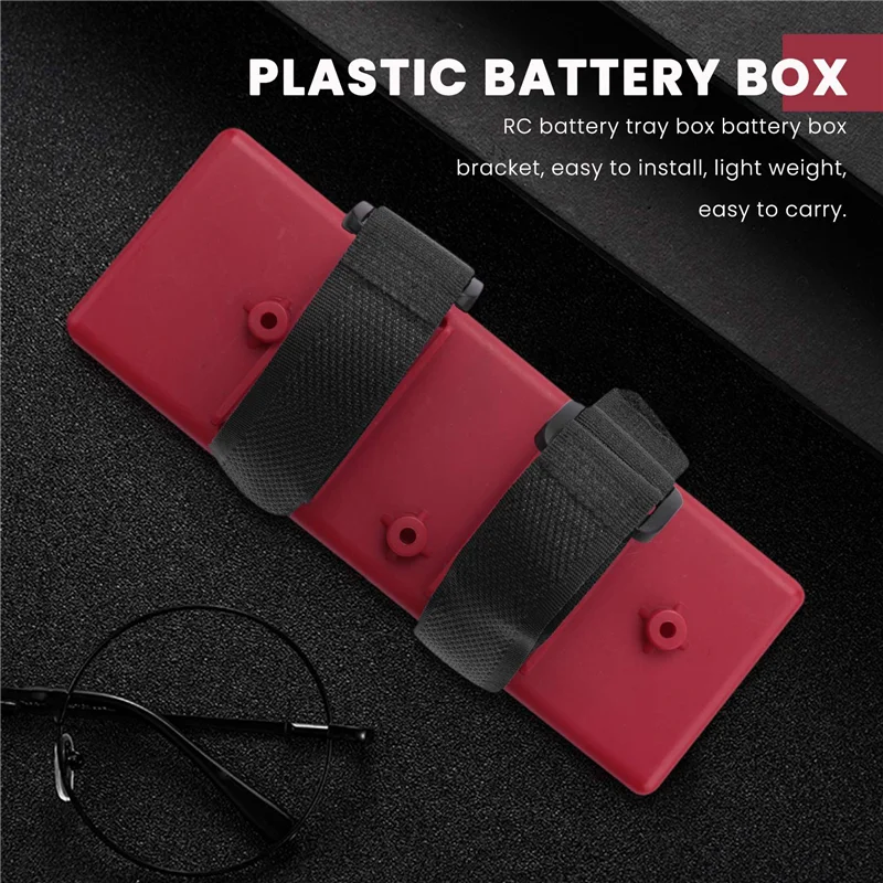 Hot-RC Battery Tray Case Battery Box Bracket For Axial SCX10 Traxxas TRX4 RC4WD D90 1/8 1/10 RC Car Spare Parts