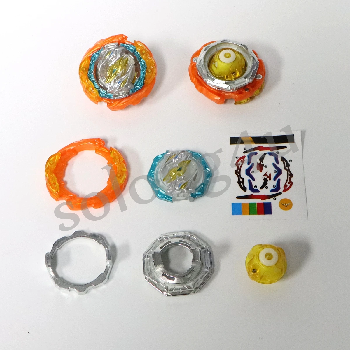 Single Spinning Tops B-180 Booster Dynamite Belial B-181 01 Cyclone Ragnaruk B-184 LR Launcher Toys for Children