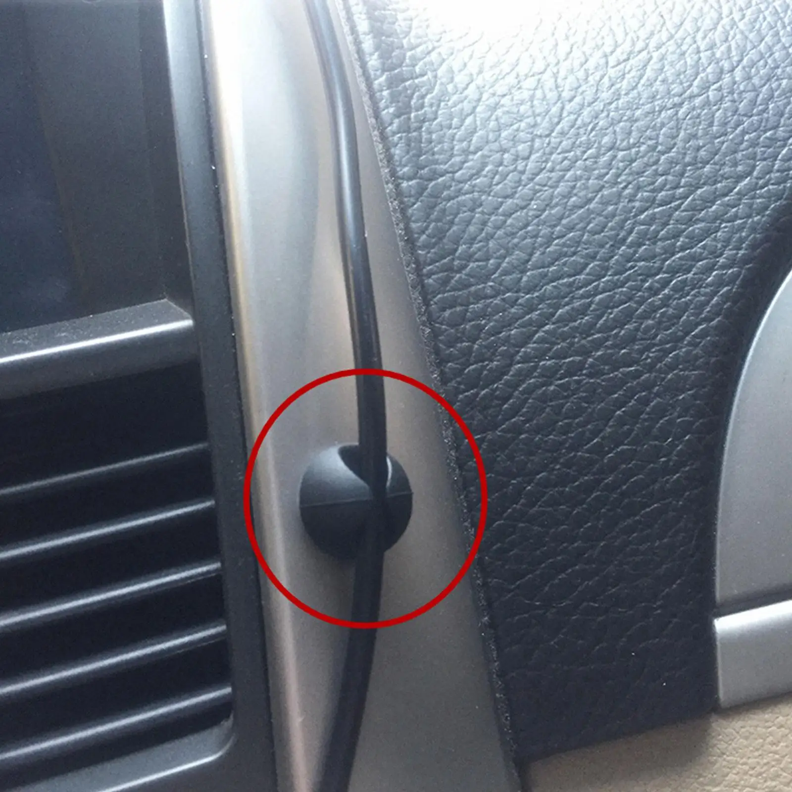 عالية الجودة سلك بيانات السيارة كابل جبل الأسلاك تحديد مقاطع مكتب جدار USB سلك كابل خط السحابة كليب المنظم مقاطع خط السيارات