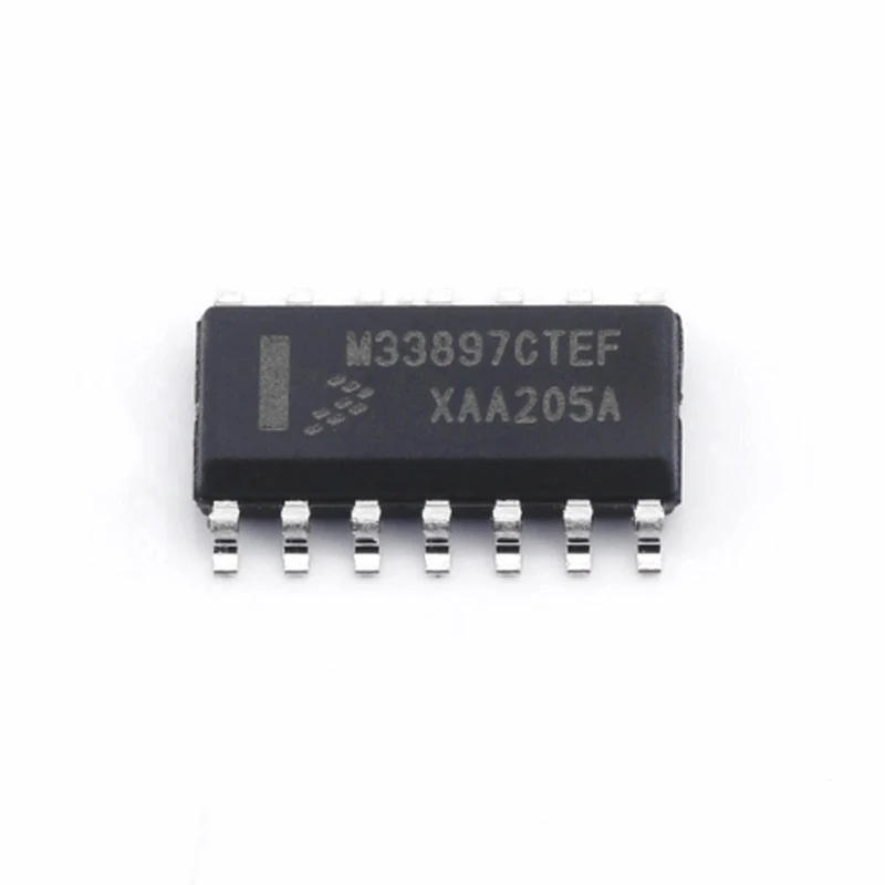 MC33897CTEFR2 SOP-14 Chip IC, Original novo, 1 Pc