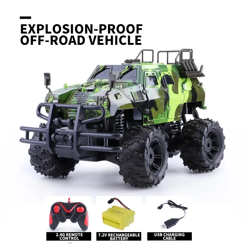 Monster truck geschenkdoos: 32 cm hoge snelheid 4WD rc truck, krachtig klimmen off-road rc auto's, afstandsbediening auto speelgoed, kinderspeelgoed