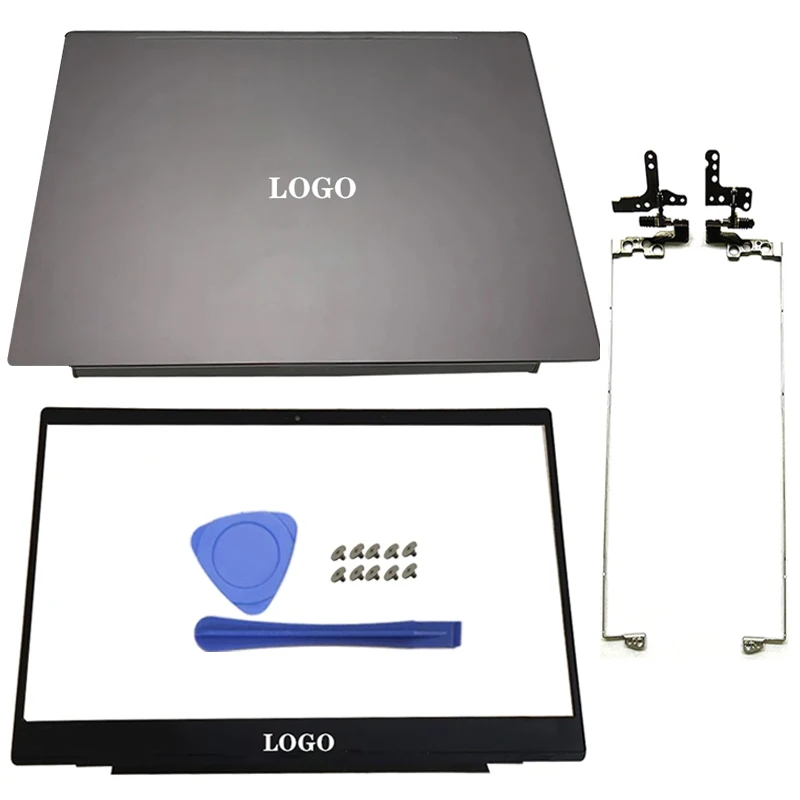 Imagem -01 - Capa Traseira para Laptop hp 15-cs 15-cw Tampa com Painel Frontal Dobradiças Capa de Dobradiças capa traseira para laptop hp 15 cs 15 cw tampa com painel frontal dobradicas capa de dobradicas 01