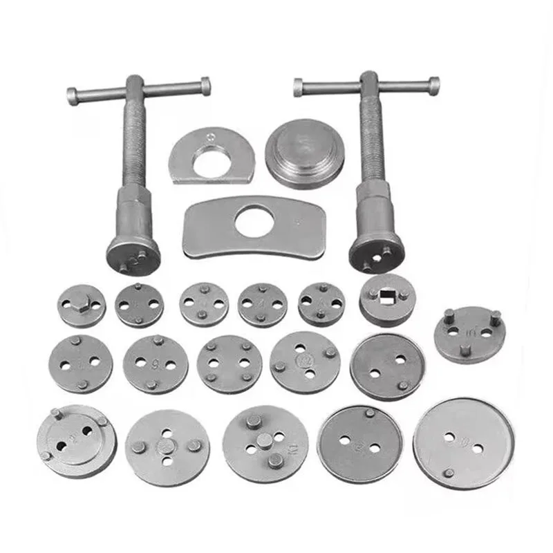 21 Pieces Auto Brake Piston Compressor Kit 202609816 Universal Disc Caliper Wind Back Hand Tools for Vehicle Maintenance Work
