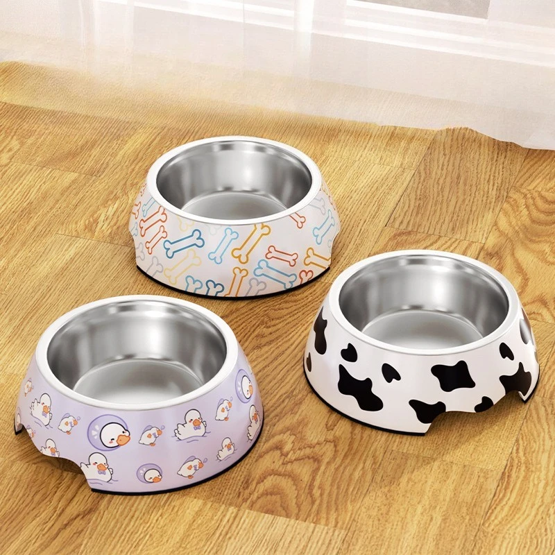 

Миска для собак из нержавеющей стали, специальная корм для собак, питьевая вода, корм для домашних животных, миска для риса, миска для собак и миска для кошек с защитой от завязок