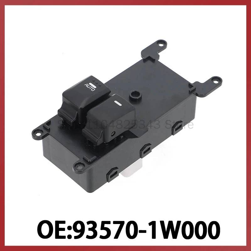 

93570-1W000 — это подходит для переключателя управления стеклоподъемником Hyundai Ruo/KIA Rio, автозапчасть.