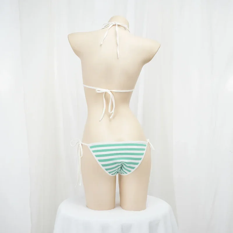 ZA01 เกมอะนิเมะชุดบิกินี่เสื้อด้านบนคอสเพลย์เครื่องแต่งกายผู้หญิงชุดชั้นใน Hollow ดูผ่านชุดนอนบทบาทเล่นชุดสาวน่ารักZa0 @