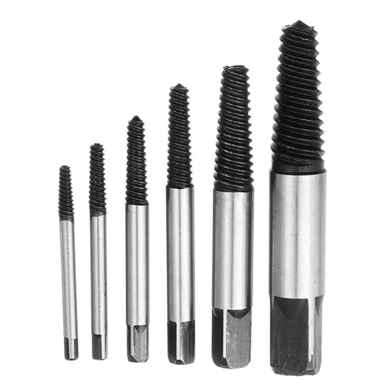 

A26F-5 Pieces Of Broken Screw Extractor Bit Set Carbon Steel Double-Sided Screw Pulling Center Bit Hardware Tools Easy To Use Bl