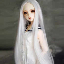 1/3 Bjd Doll Wig Head Circumference 21-24cm Fit To 60cm Doll Diy Dress Up Toys Wig Not Include Doll and Clothes