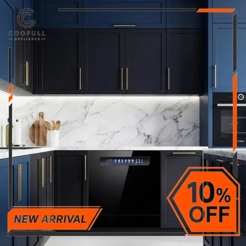 Built In Stainless Steel Electric Dishwasher 14 Sets Capacity Household Kitchen Appliance Large Capacity Dish Washing Machine