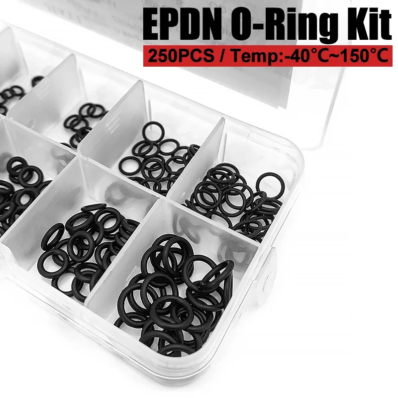 Black Epdm O-Ring S…