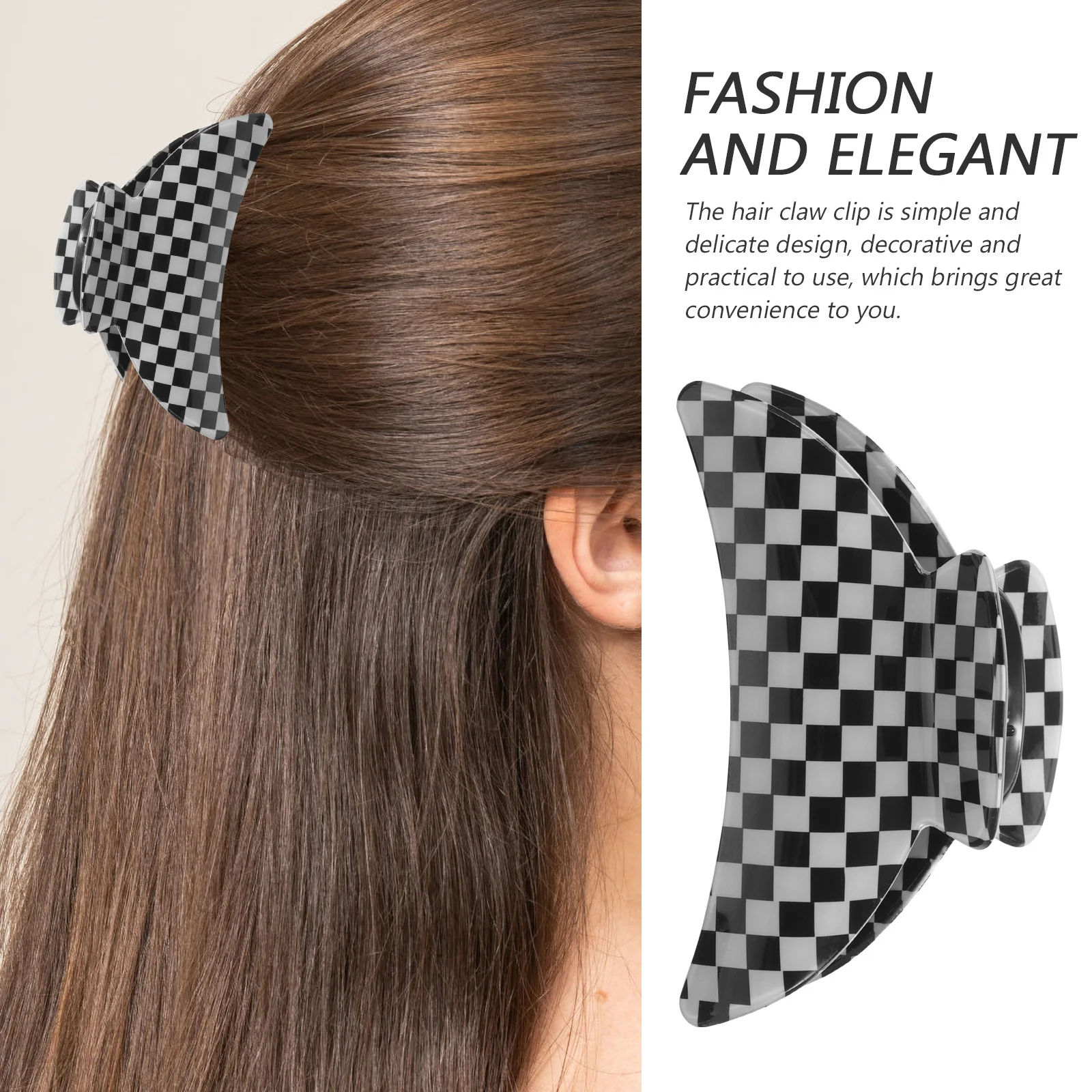 

1 шт., универсальные когти для волос, креативные заколки для волос, заколка для волос высшего качества, заколка для волос для девочек и женщин, модная вечеринка, банкетное использование