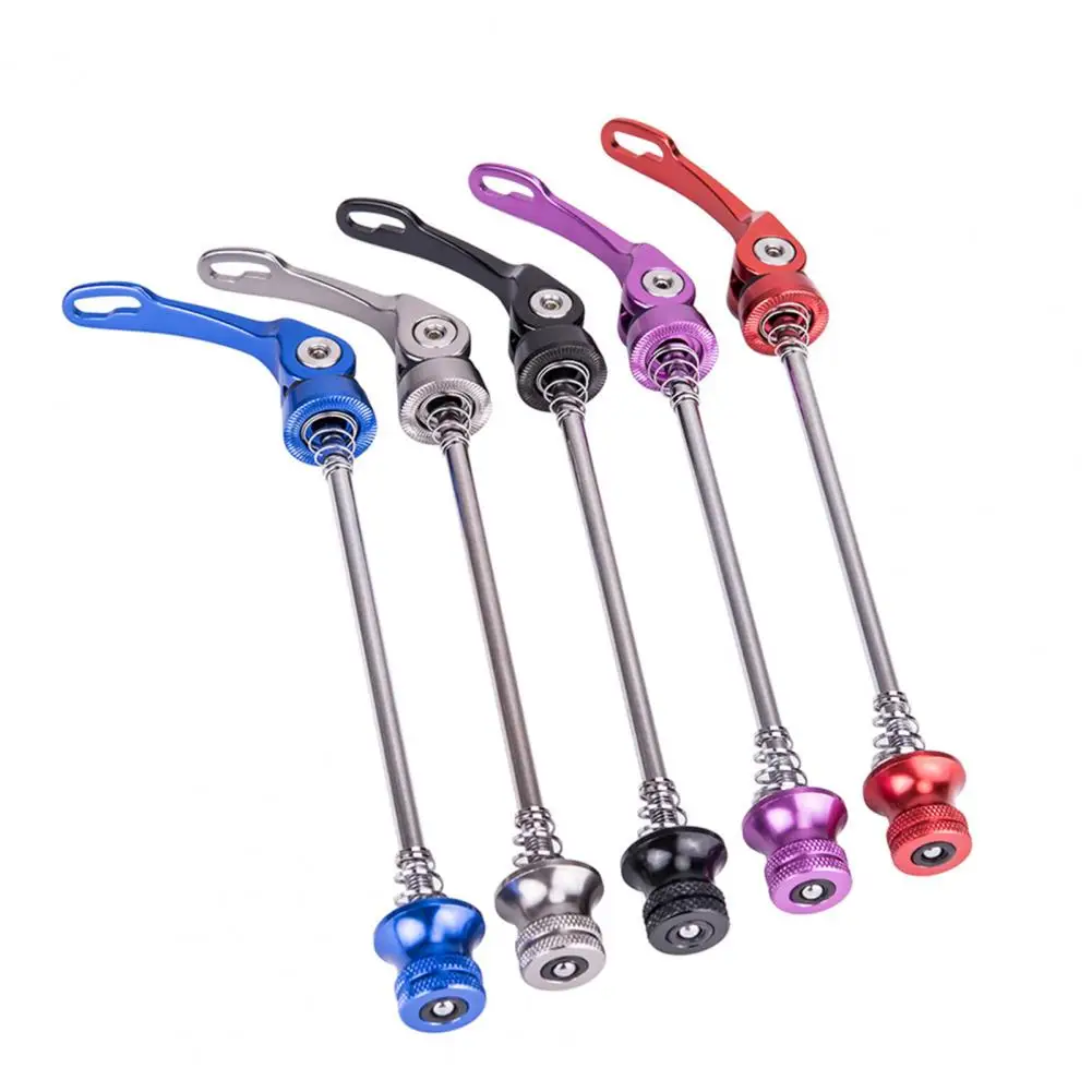 Quick Release Rod 1Pair Smooth High Strength Tool Aluminum Alloy Quick Release Rod for Mountain Road Bikes image 2