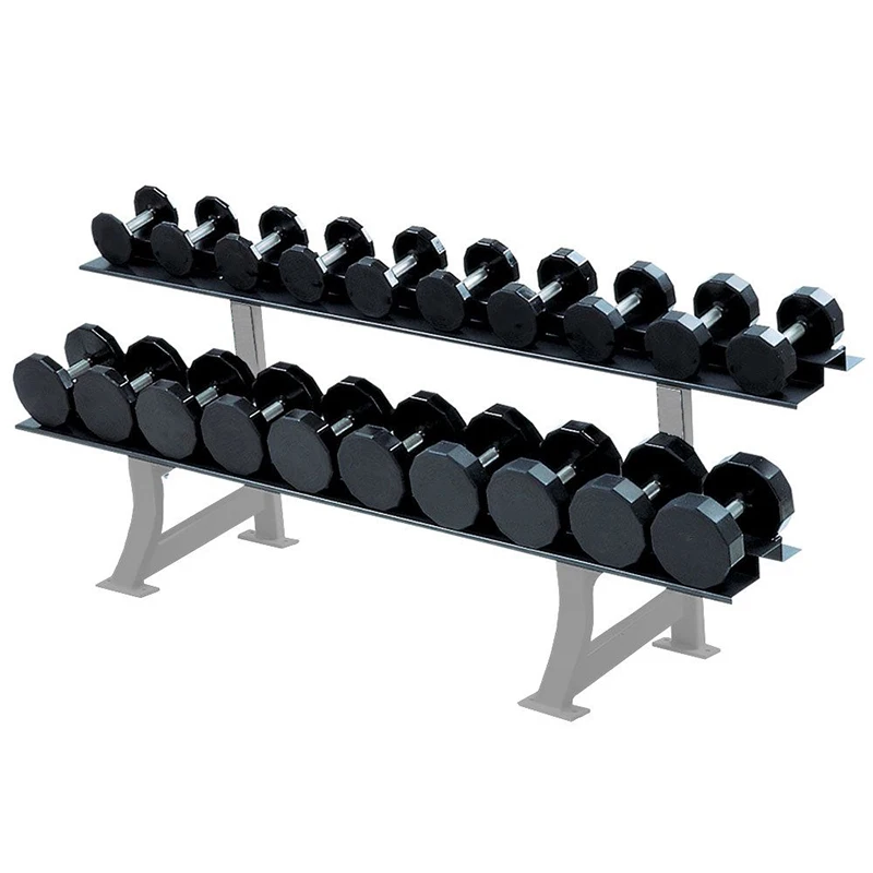 2026  Weight Rack for Dumbbells for Home Gym 2 Tier Hex Dumbbell Rack Stand