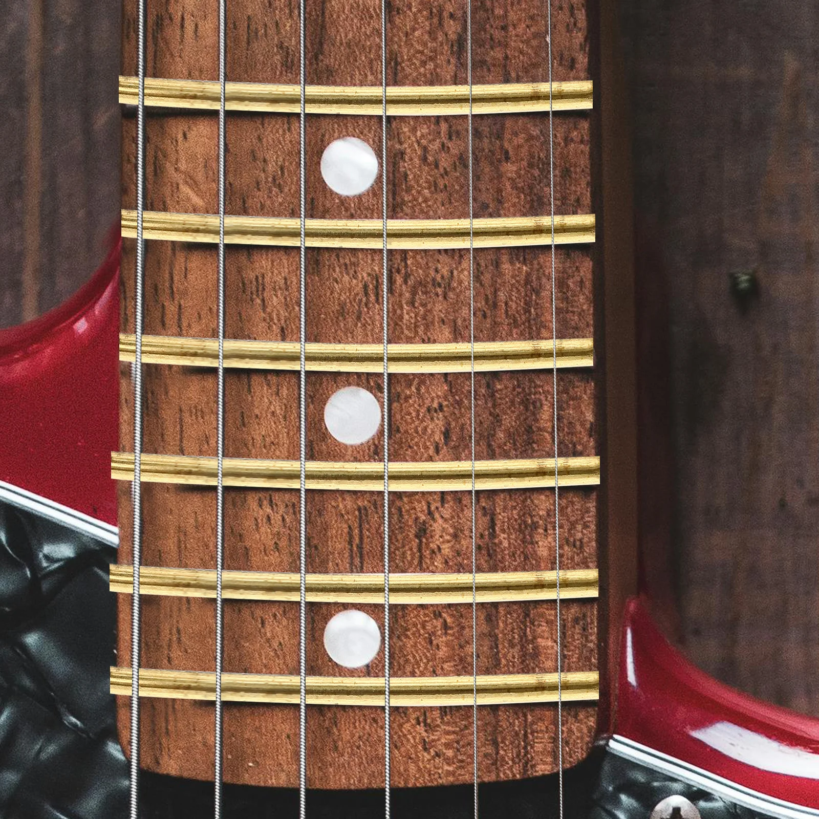 

20pcs Fret Wire Brass Material For Electric Acoustic Guitar Replacement Fretboard Repair Kit Copper Fret Wires Guitar Parts