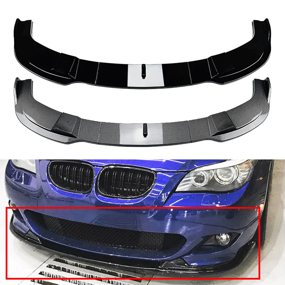 

Разветвитель для переднего бампера автомобиля, спойлер для BMW 5 серии E60 E61 M Sport 2005 2006 2007 2008 2009 2010