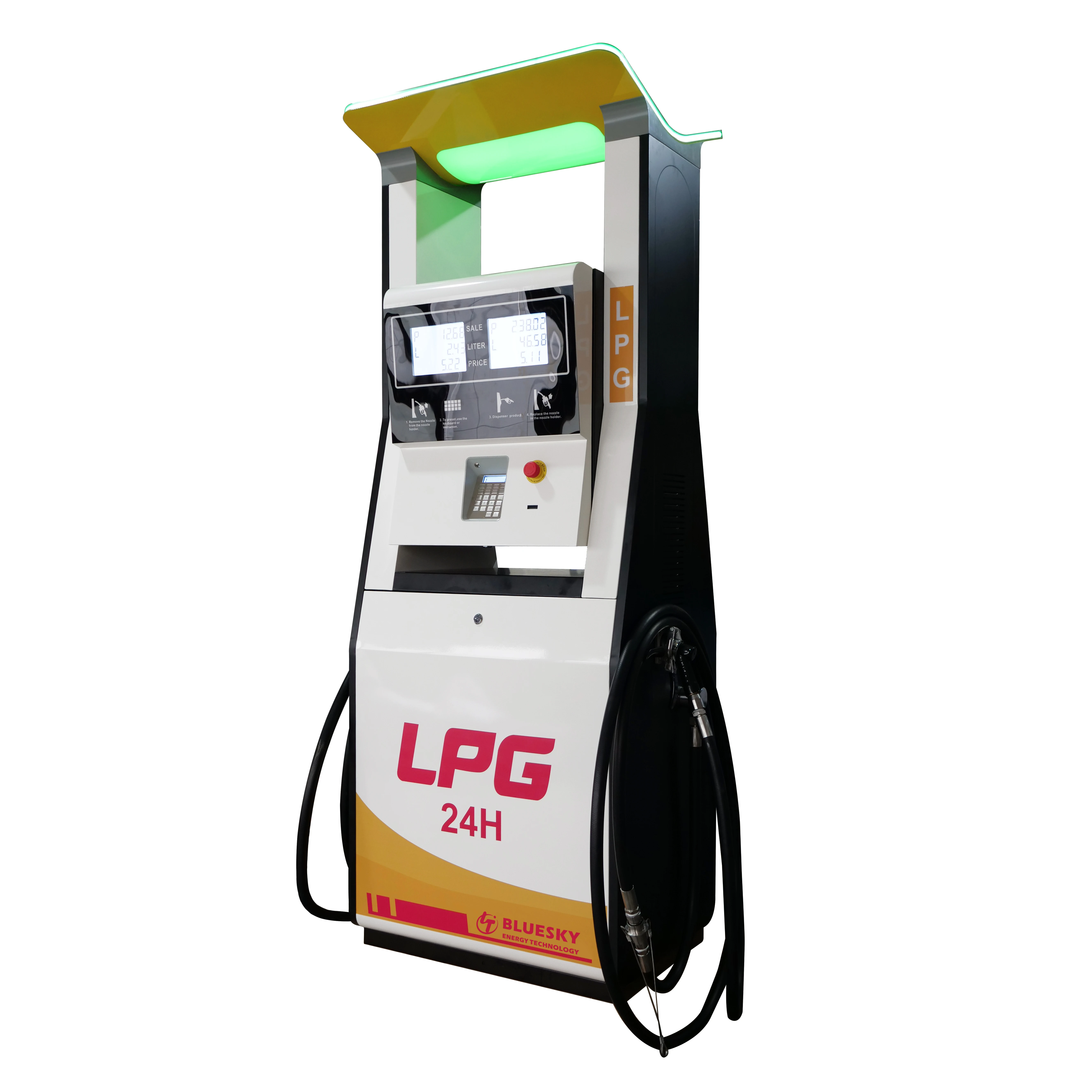 Dispensador de combustible GLP de alta precisión para gasolinera Equipo de llenado Autogas Precio de fábrica Fabricante de China