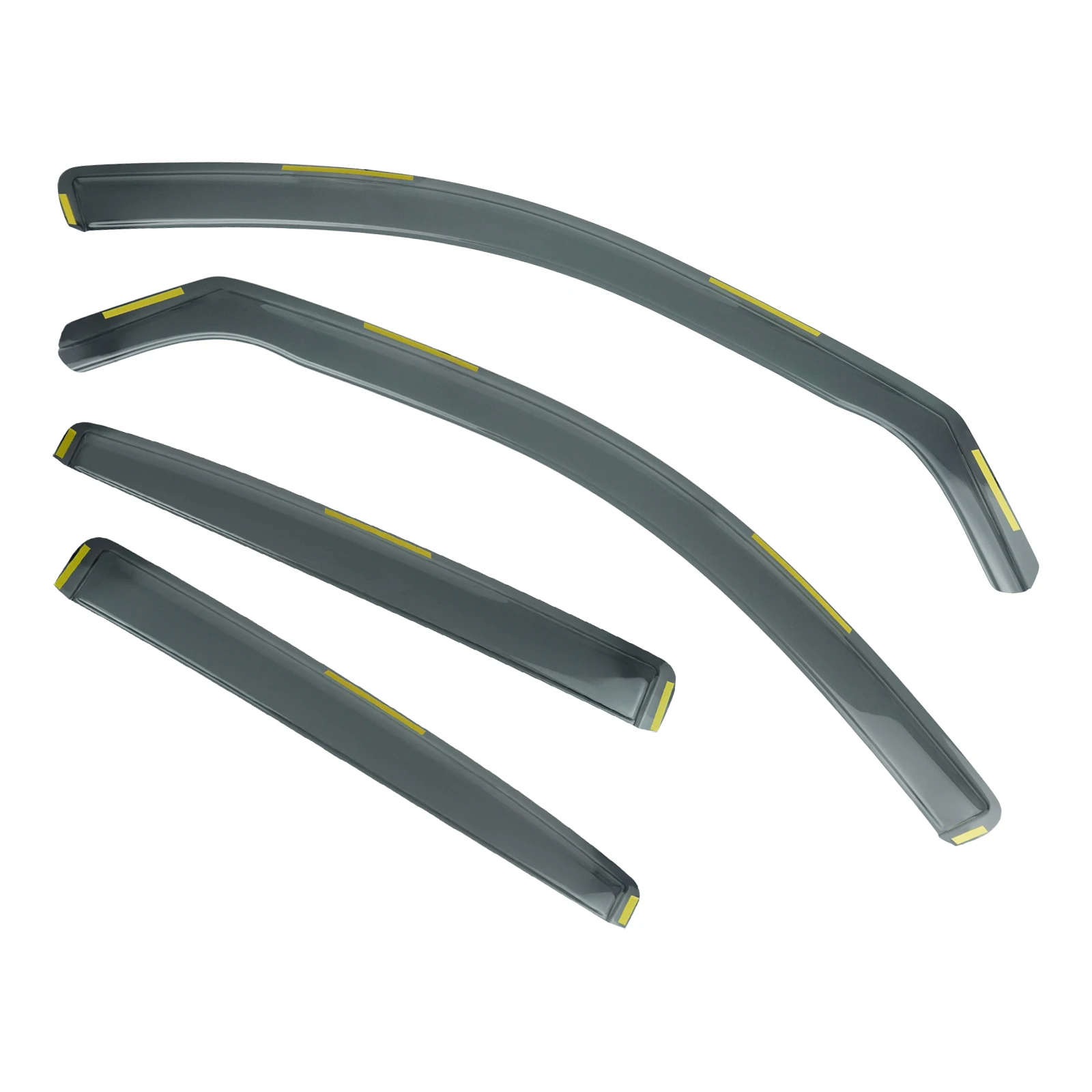4pcs Tint Window Wind Rain Sun Guard Deflectors Protector Sheet For Mercedes A-Class W177 A200 2018-Onwards 5 Door Hatchback