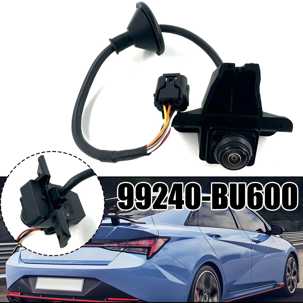 Rear Of The Car Reversing Camera Assist Camera Color Black Light Weight Non-deformation Quick Installation Wear-resistant