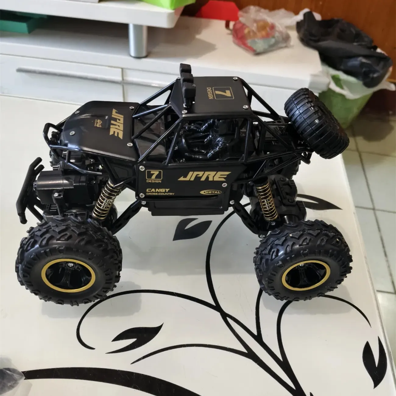 

Радиоуправляемый внедорожник Maxis Trx4, большой полноприводный монстр-трак, высокоскоростной дрифт-кар, перезаряжаемая модель Big Foot, подарок для мальчиков