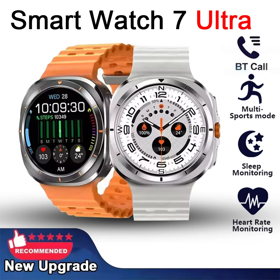

2025 New Bluetooth Talk For Samsung Smart Watch 1.43 inch HD AMOLED Casual Games Health Monitoring Smart Watches for Android IOS