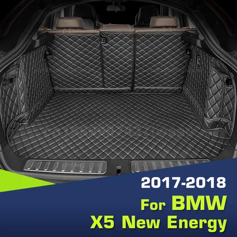 BMW X5 용 자동차 전체 커버리지 트렁크 매트, 새로운 에너지 2017, 2018 자동차 부트 커버 패드, 카고 라이너, 인테리어 보호대 액세서리