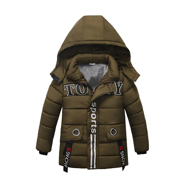 Winter Toddler Boy Thicken Jacket Coat Kids Coats Baby Boy Clothes Outerwear Down Jacket Boys Winter Coats Boys Down Parkas