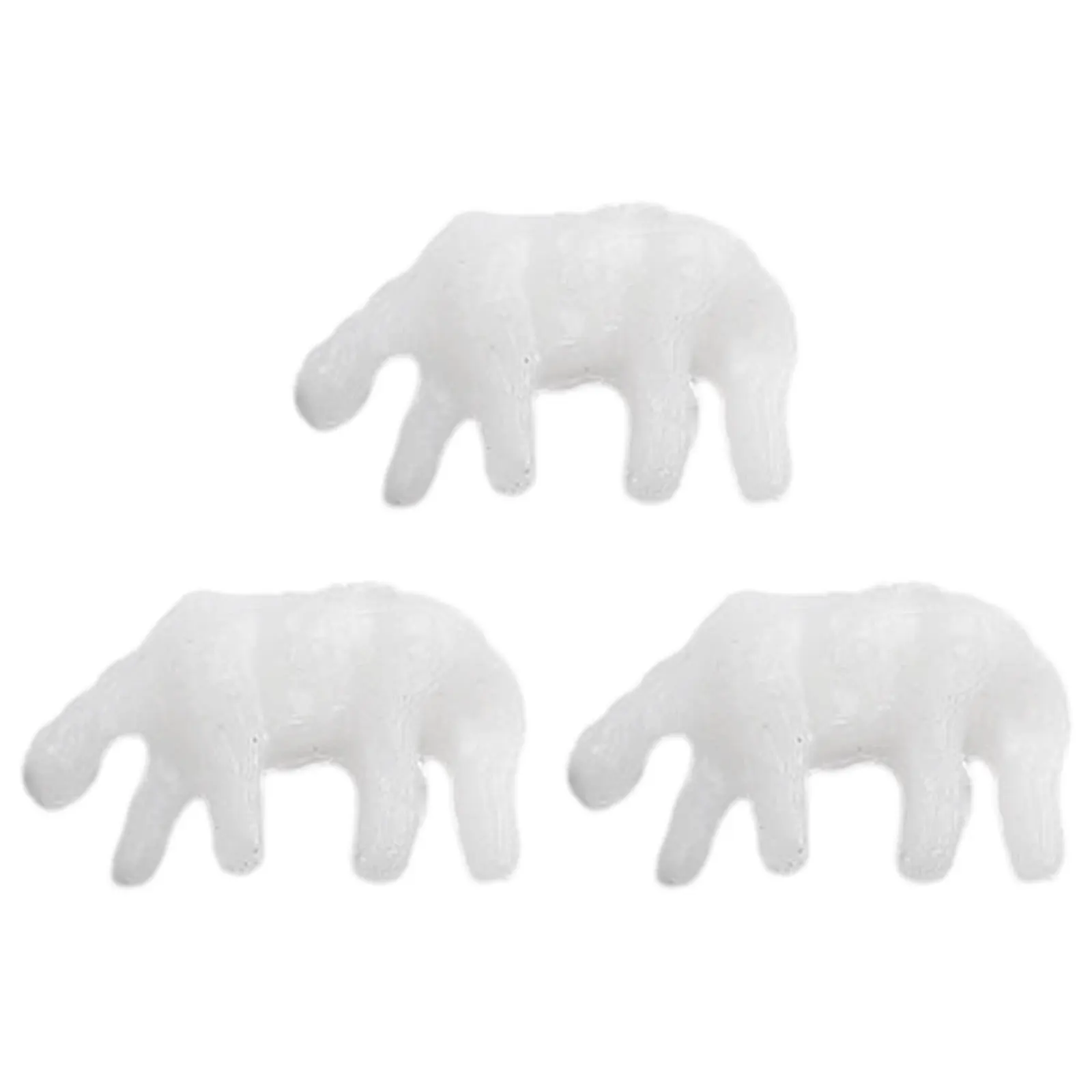 10Pcs 1:87 Model Sheep White Farm Animals Sheep HO Scale Model For Train Doll House Room Box Farm Animals Model DIY Landscape