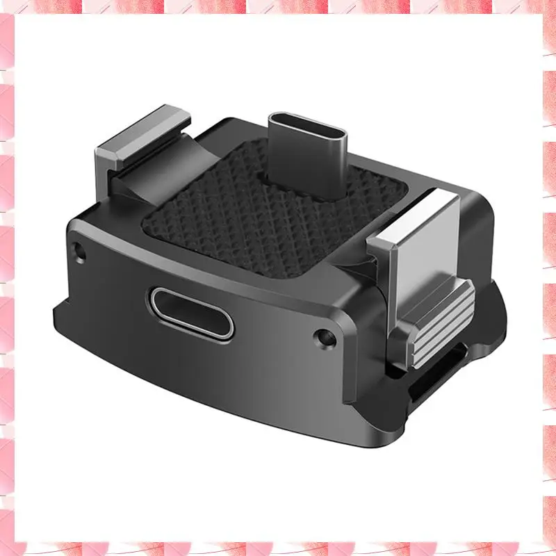 JAJA Charging Base For DJI OSMO Pocket 3 Camera 1/4 Mount Adapter Connector Fixed Holder Quick Release Accessory