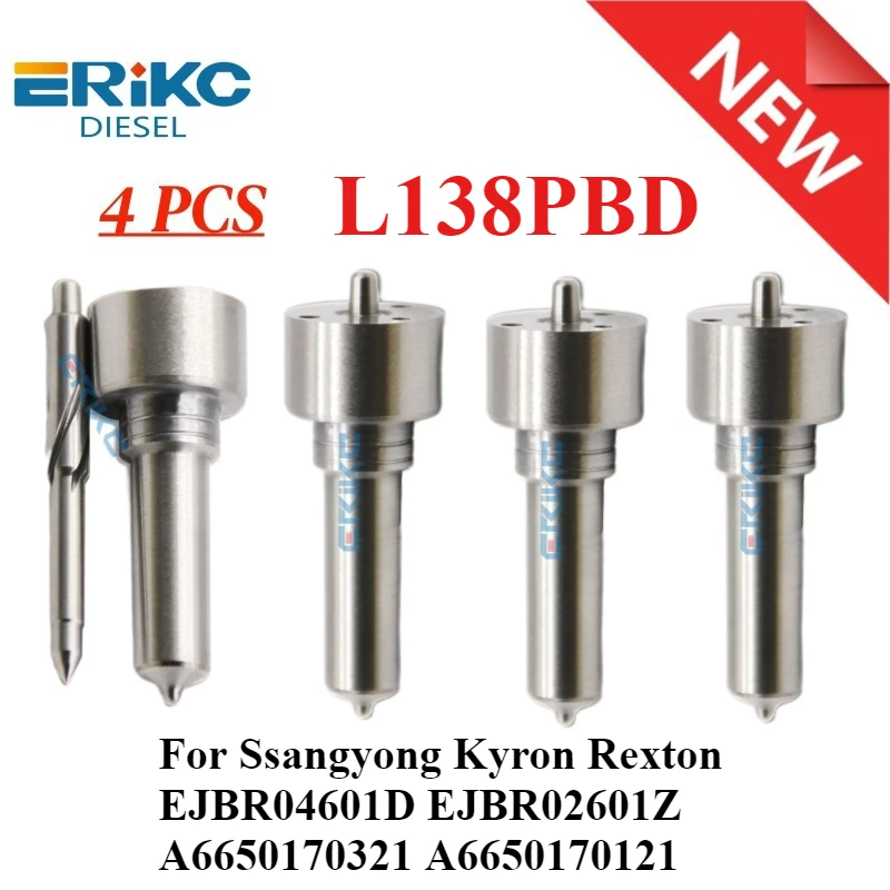 

Дизельная форсунка L138PBD L138PRD для форсунки Ssangyong Kyron Rexton EJBR04601D EJBR02601Z A6650170321 A6650170121