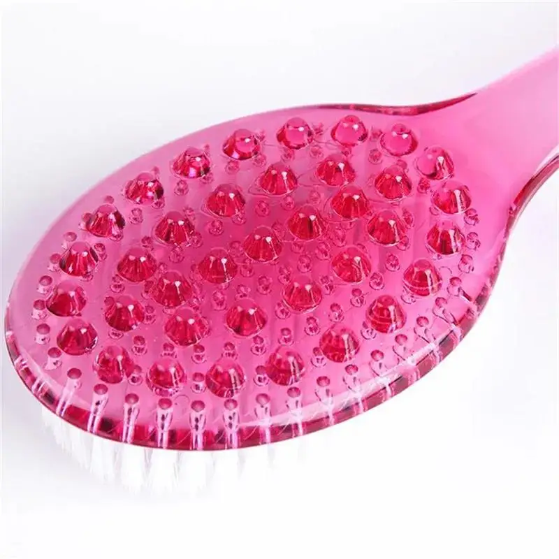 

Практичная 1 шт., щетка для ванны с длинной ручкой, мягкие волосы, шарик для спины, щетки для ванной комнаты, скребок для грязи, массаж для душа