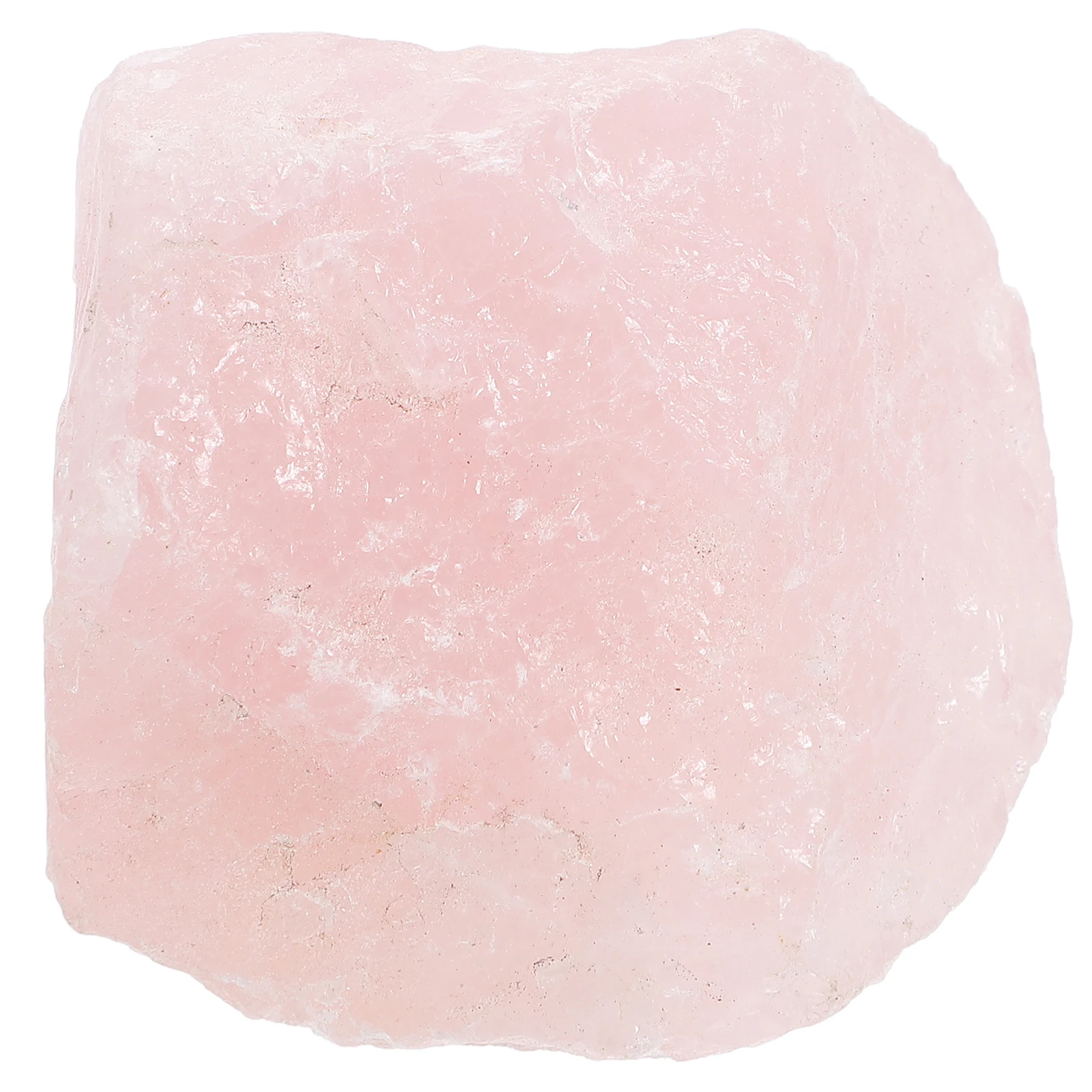 

Pink Crystal Quartz Stone Ornament Desktop Decoration Ornaments Statue Rough Stones