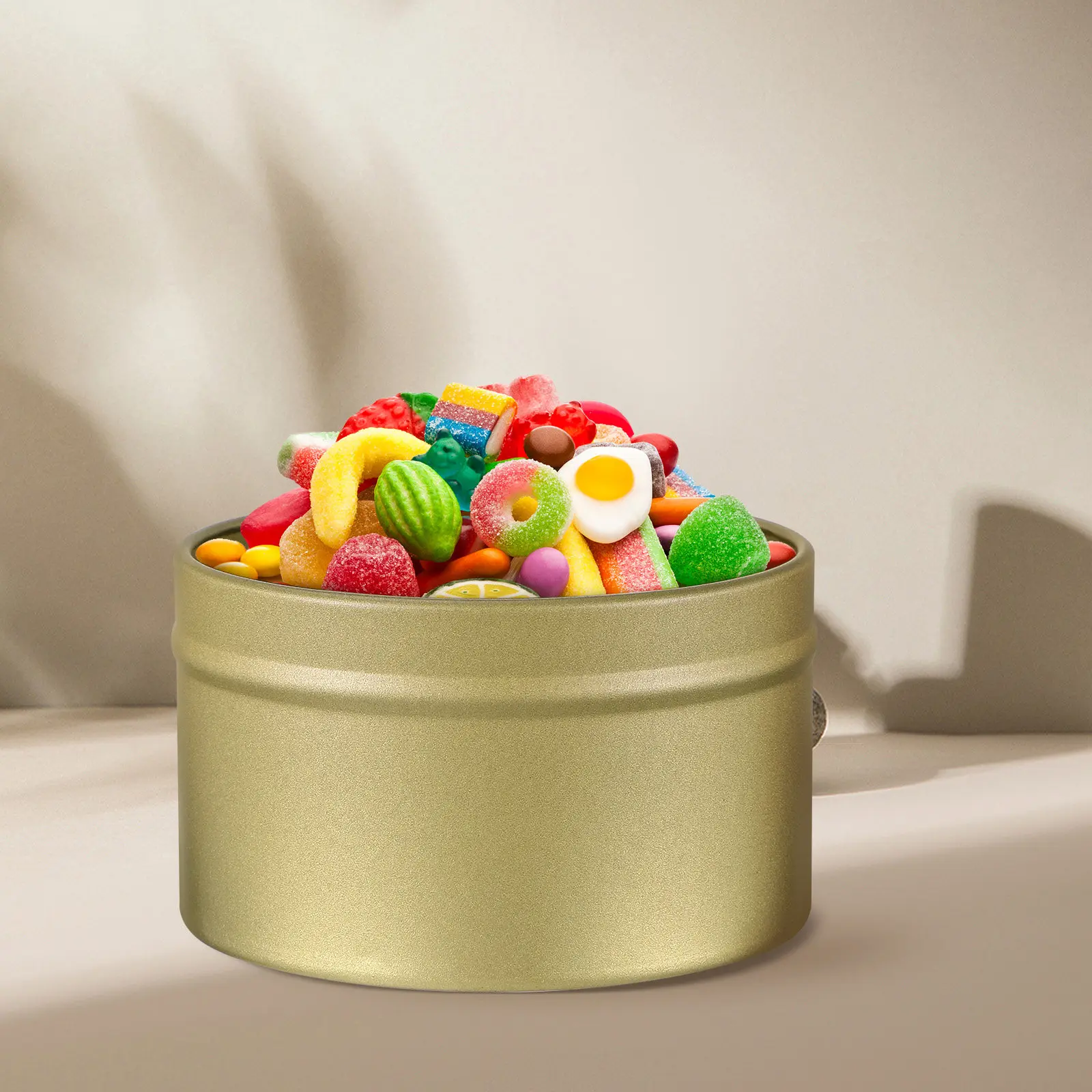 

16Pcs Jars with Screw Lids Premium Tinplate Making Containers Portable Rust-Resistant Storage Tins for DIY Candles