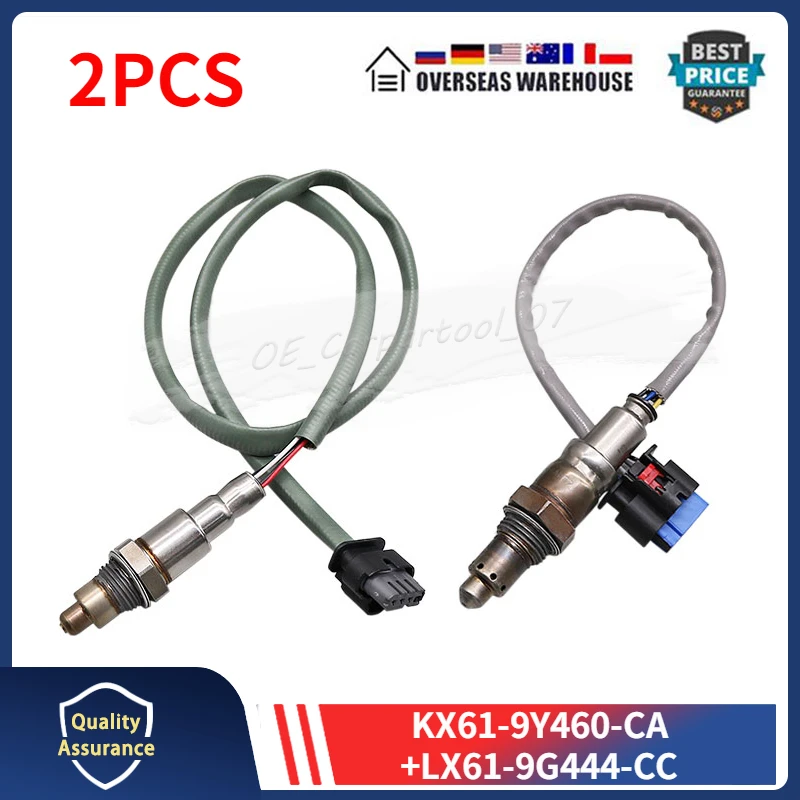 KX61-9Y460-CA LX61-9G444-CC Oxygen Sensor 2PCS For 2020 2021 2022 2023 FORD ESCAPE 2.0L O2 SENSOR KX6Z9F472B