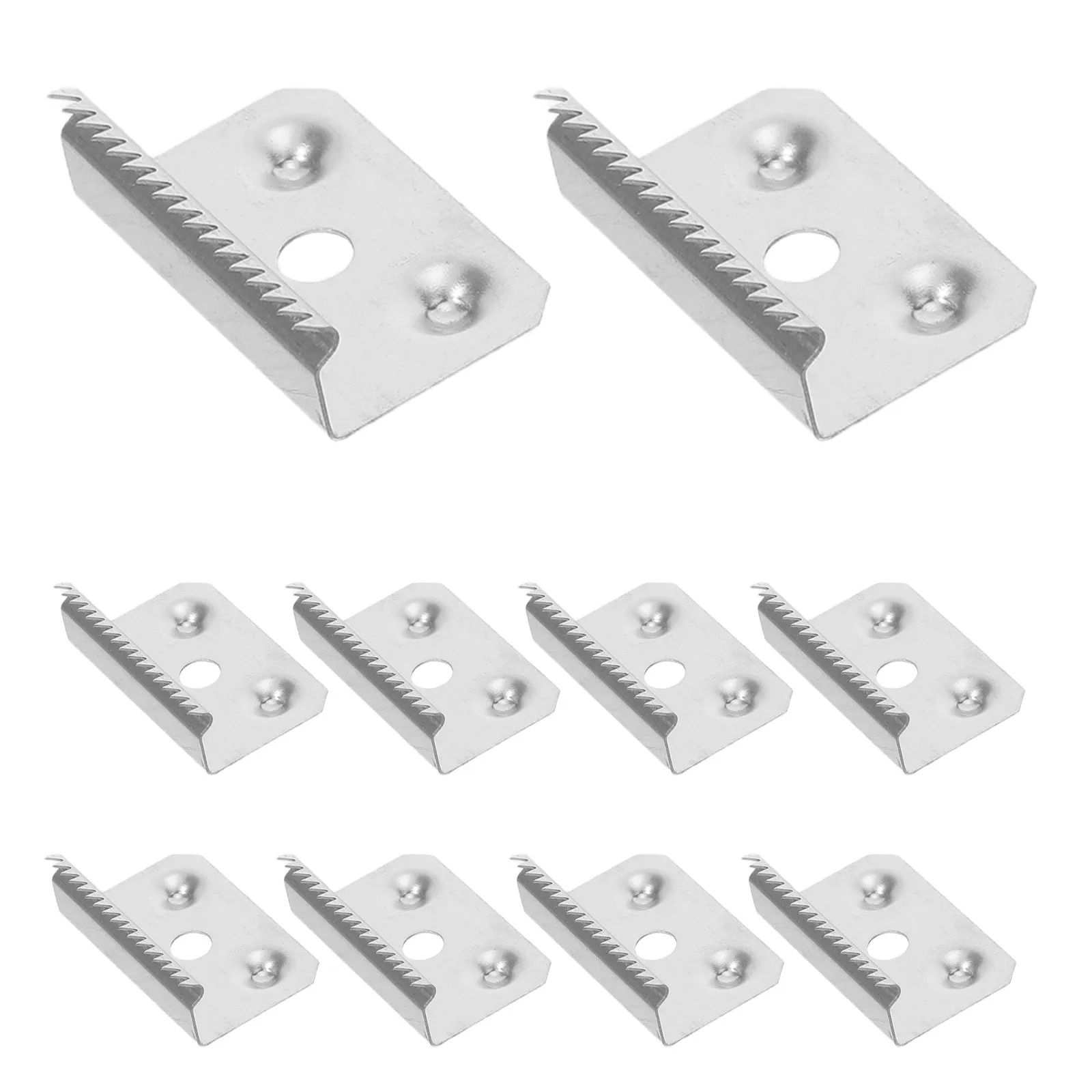 10Pcs Metal Serrated Replacement Blades for Tape Dispenser Efficient Cutting Tool for Packing Tape Sealing Office Warehouse