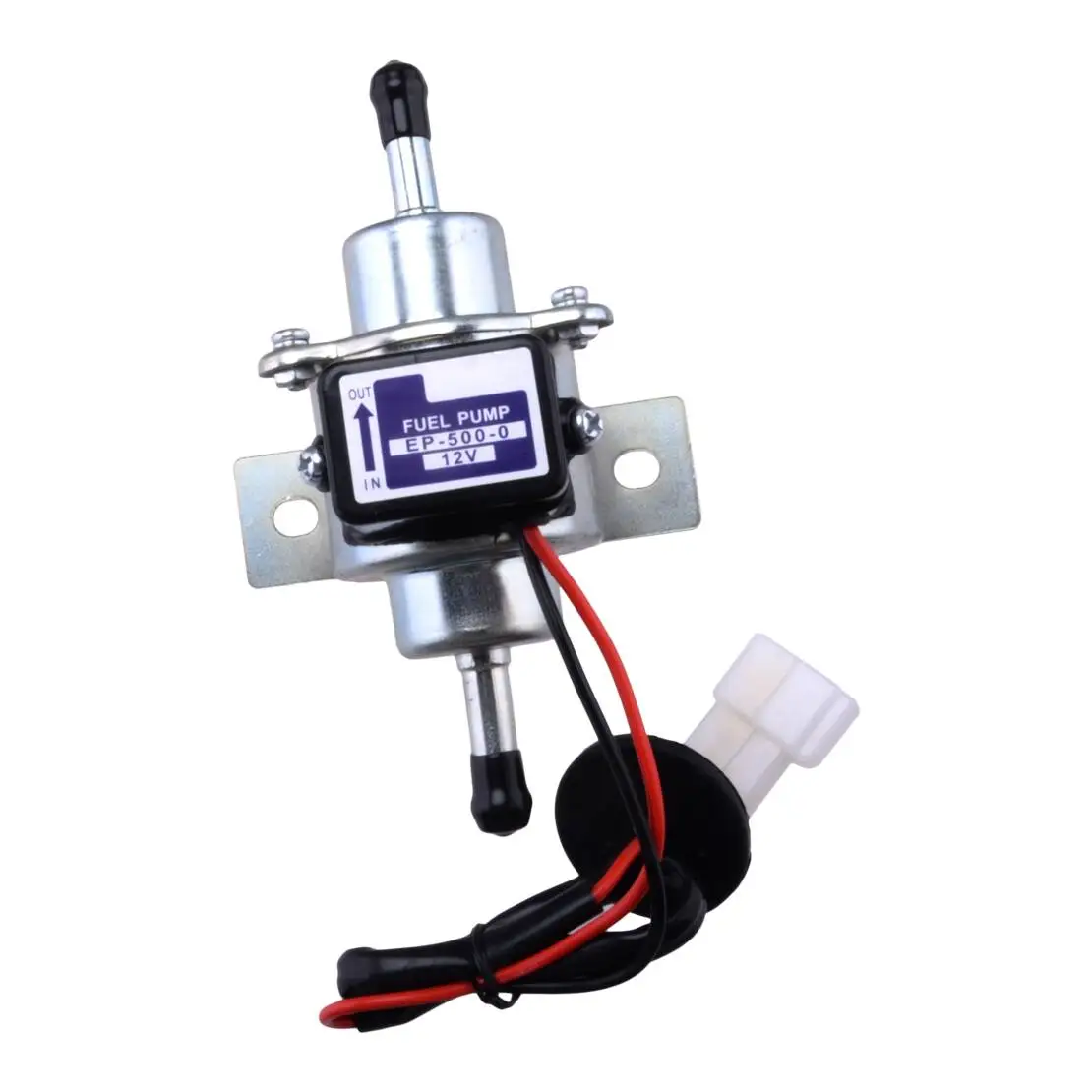 

12585-52030 68371-51210 12585-52031 EP-500-0 035000-0460 12V Silver Diesel Electric Fuel Pump Fit for Kubota Yanmar Cub Cadet