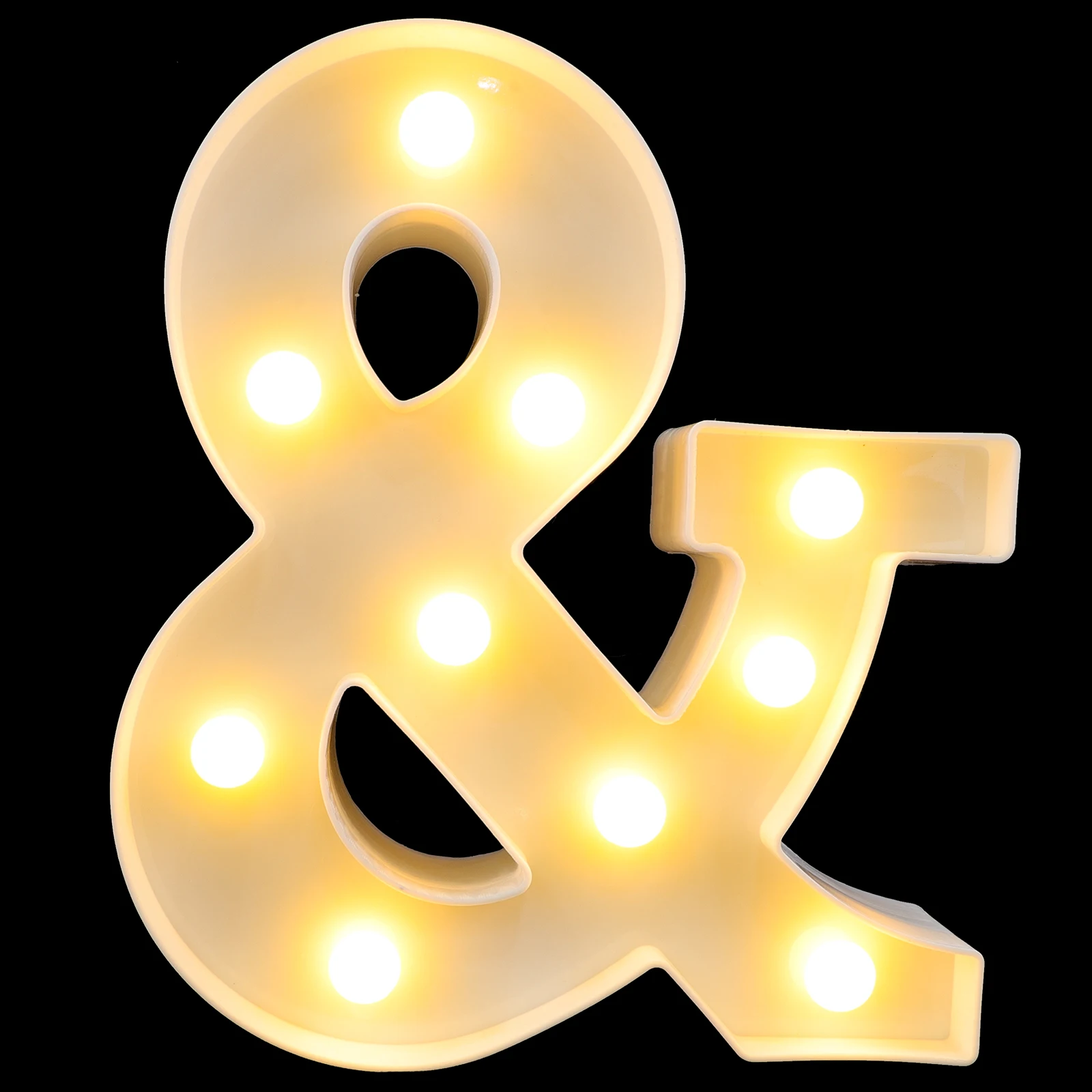 

LED Letters Light Decorative Happy Birthday Sign 10 Numbers for Party Night Wall Hanging Symbol Lamp Small Night Light