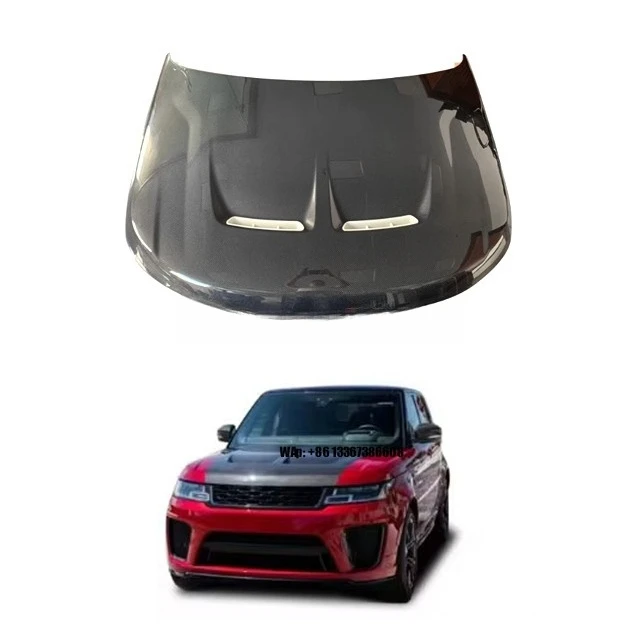 

Exterior Accessories High Quality Steel SVR-Style Engine Bonnet Hood Cover for Range Rover