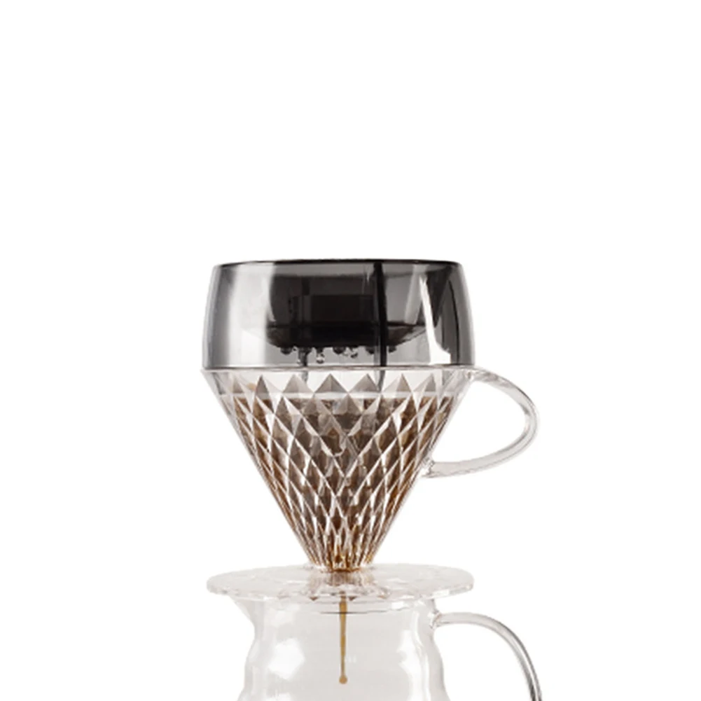 

1 Pcs Coffee Filter Cup Coffee Cap Portable Coffee Maker Pour Over Coffee Dripper Hand Drip Filter Coffee Accessories