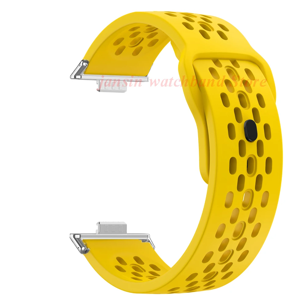 Silikonarmband für Huawei Watch Fit 5 Pro 4 3 Atmungsaktives Sportarmband für Huawei Watch Fit3 Fit4 4 Pro Fit5 Ersatz-Armband – Detail 1