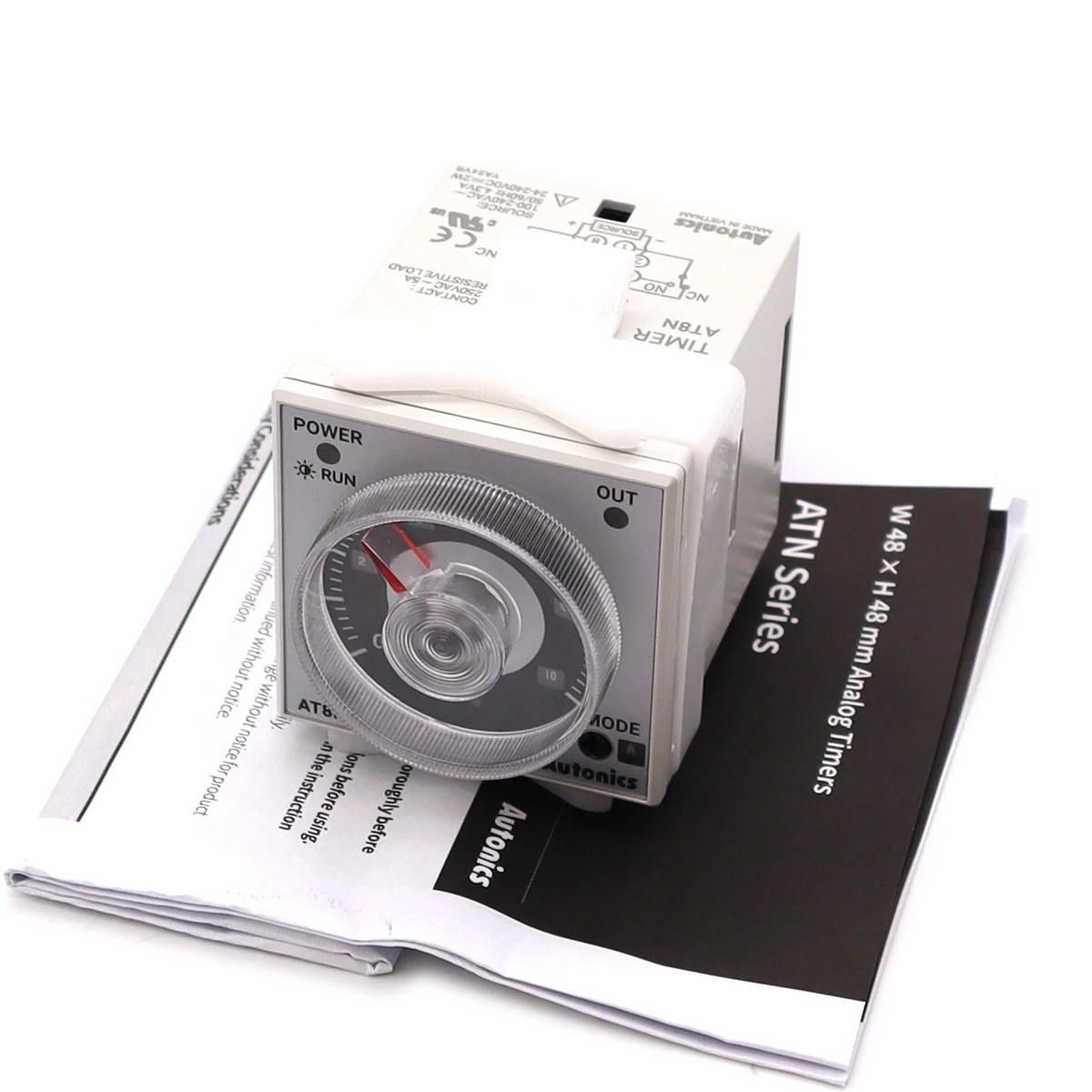 Autonics 100%-NEW AT8N 100-240VAC 24-240VDC TIME RELAY Original
