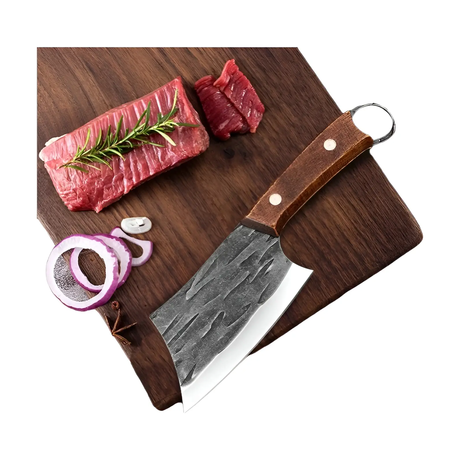 Cutelo faca corte de peixe carne legumes desossa faca açougueiro aço inoxidável punho madeira facas cozinha chef cozinhar facas