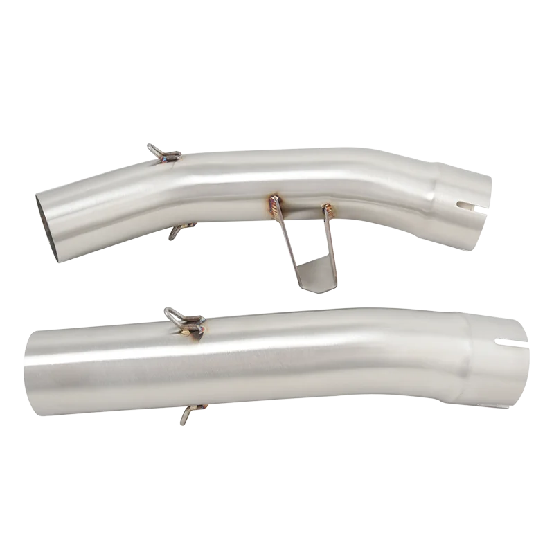 Slip On For Yamaha FJR1300 FJR 1300 2001 - 2022 Motorcycle Exhaust Escape Double Side Middel Link Pipe Connecting 51mm Muffler