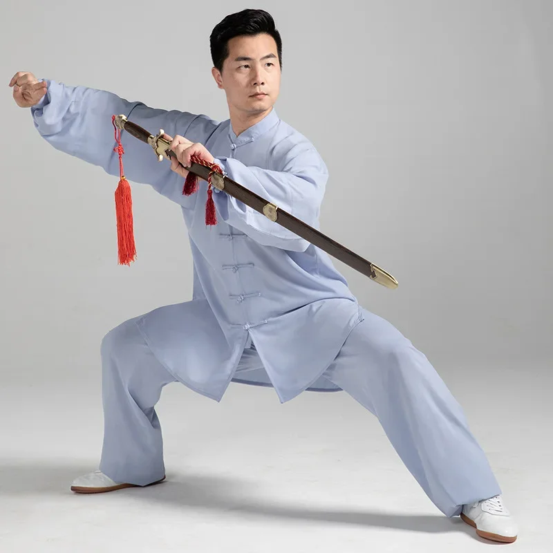 

Linen Wushu Clothing Tai Chi Clothes Kung Fu Dress Martial Art Uniform Unisex Women And Men Kun Master 2023 New Style