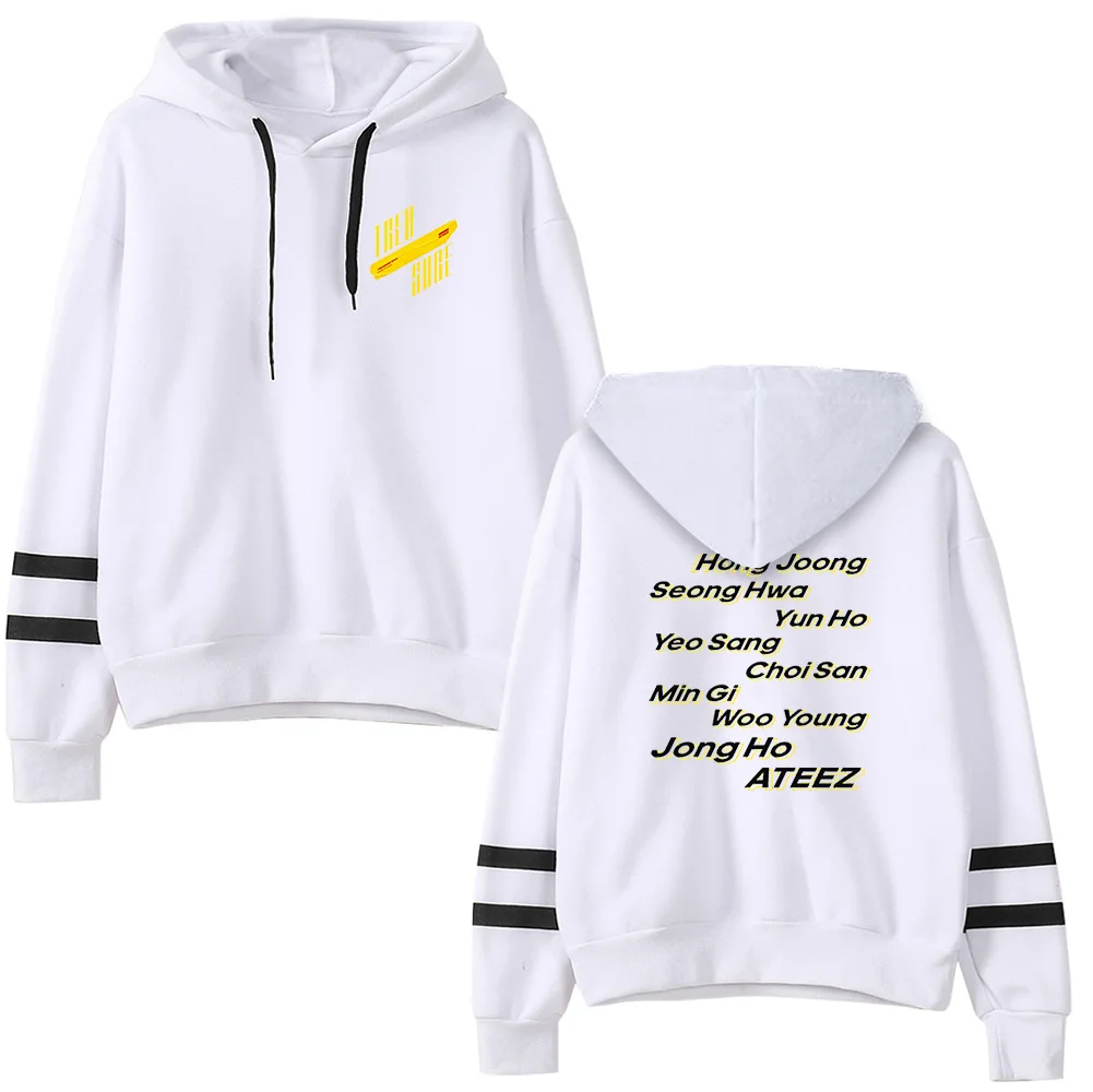 

New ATEEZ Hoodies Sweatshirt Boys/girls Kpop ATEEZ Hot Sale Hoodie a Teenager Z Women Long Sleeve Pullover Hooded Casual Clothes