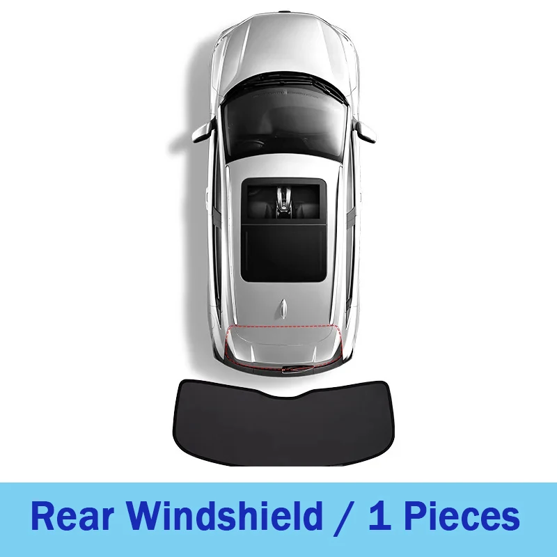 For Leapmotor C10 2024 2025 2026 Car Sunshade Curtains Cover Windshield Anti-UV Tool Visors Privacy Shield Part Auto Accessories image 3